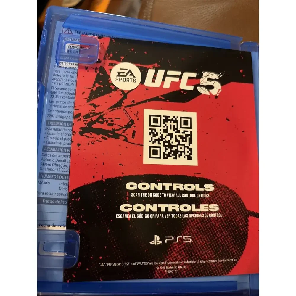 EA Sports UFC 5 – PlayStation 5 (PS5) – English – Rated M - 1 or 2 Player